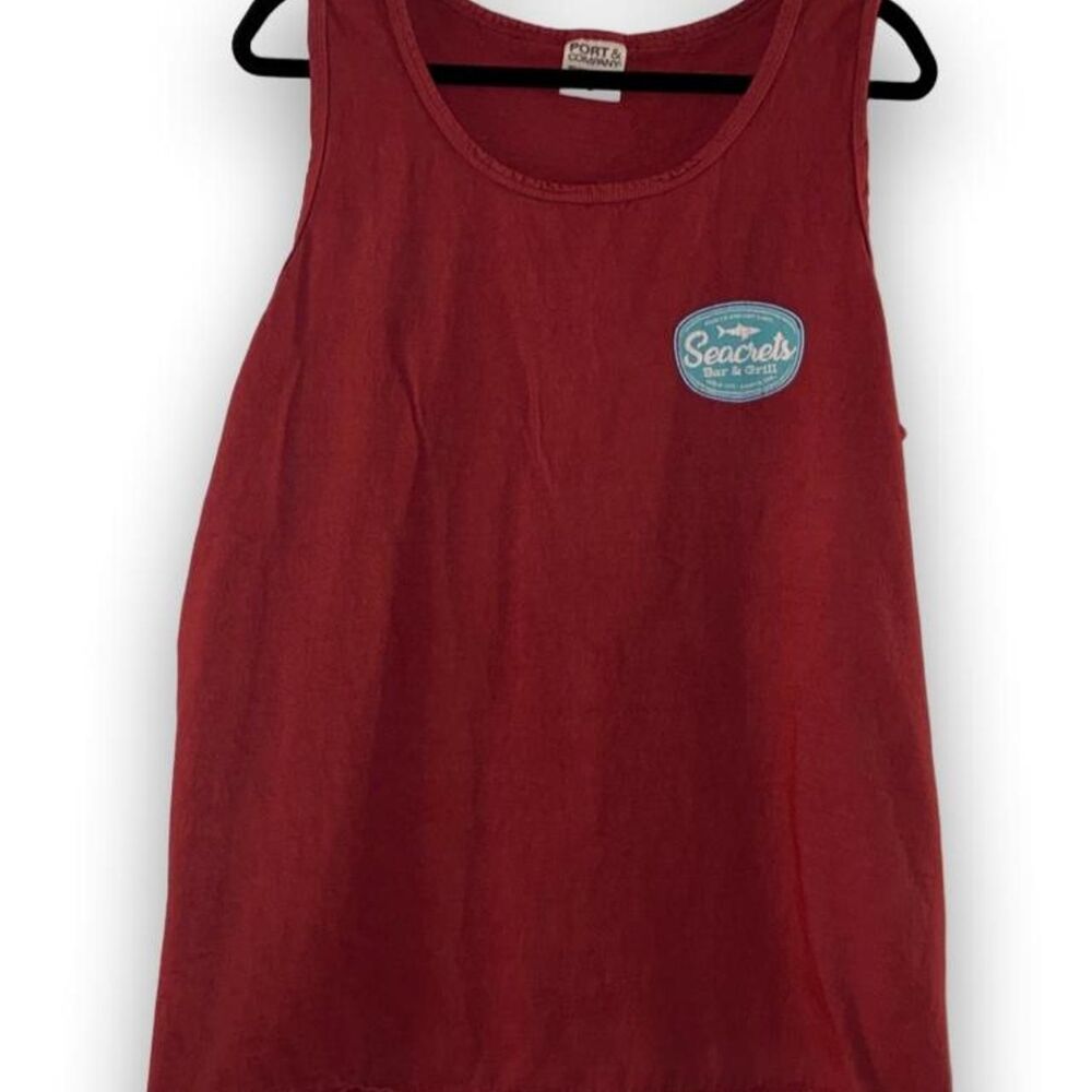 Port & Company Seacrets Bar & Grill OCMD Men’s Large Graphic Tank